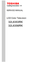 Toshiba 32L6353RK 32L6356RK (114 pages) TV Service Manual