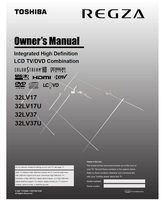 Toshiba 32LV17 32LV17U 32LV37 32LV37U VX1A000423A0 (78 pages) TV Operating Manual