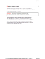 Toshiba 32LV17U (219 pages) TV Service Manual