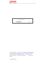 Toshiba 32R3500P (168 pages) TV Service Manual