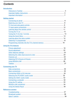 Toshiba 32RV600E 32RV600T 32RV600Y 42RV600E 42RV600T 42RV600Y (40 pages) TV Operating Manual