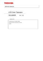 Toshiba 32UL863R (132 pages) TV Service Manual
