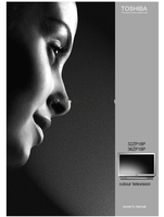 Toshiba 32ZP18P 36ZP18P (28 pages) TV Operating Manual