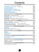 Toshiba 32ZP18Q 36ZP18Q (28 pages) TV Operating Manual