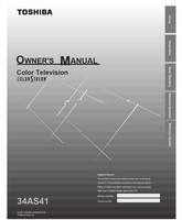 Toshiba 34AS41 (35 pages) TV Operating Manual