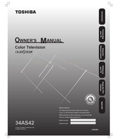 Toshiba 34AS42 23565685 (36 pages) TV Operating Manuals Toshiba 34AS42 23565685 (36 pages) TV Operating Manuals