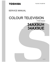 Toshiba 010-200105 34AX9UH 34AX9UE (109 pages) TV Service Manuals Toshiba 010-200105 34AX9UH 34AX9UE (109 pages) TV Service Manuals
