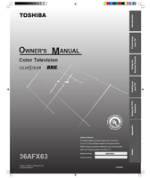 Toshiba 36AFX63 23565889 (54 pages) TV Operating Manual