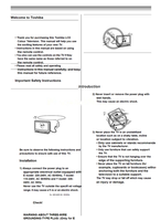 Toshiba 32AV600E 32AV600T 32AV600Y 32AV601E 32AV601T 37AV600E (36 pages) TV Operating Manual
