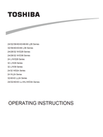 Toshiba 39L28 Series (37 pages) TV Operating Manual