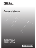 Toshiba 40RL900A 32RL900A VX1A00248500 (72 pages) TV Operating Manuals Toshiba 40RL900A 32RL900A VX1A00248500 (72 pages) TV Operating Manuals