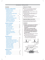 Toshiba 40TL20 46TL20 VX1A00229400 (52 pages) TV Operating Manual