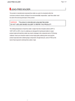 Toshiba 42AV501P (57 pages) TV Service Manual