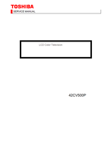 Toshiba 42CV500P (226 pages) TV Service Manual