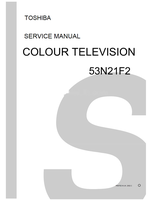 Toshiba 53N21F2 (40 pages) TV Service Manuals Toshiba 53N21F2 (40 pages) TV Service Manuals