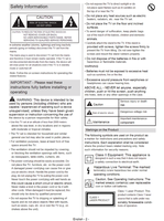 Toshiba A4B63DG (34 pages) TV Operating Manual