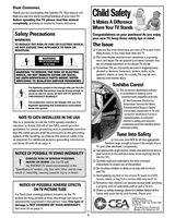 Toshiba COLORSTREAM 32A33 (35 pages) TV Operating Manual