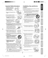 Toshiba COLORSTREAM 32A35 (36 pages) TV Operating Manual