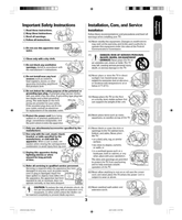 Toshiba FSTPURE 26HF85 (44 pages) TV Operating Manual