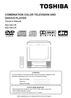 Toshiba MD13N1 MD19N1 (47 pages) TV/DVD Combo Operating Manual