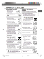 Toshiba MD14F12 MD20F12 5W30201A (52 pages) TV/DVD Combo Operating Manual