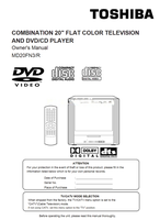 Toshiba MD20FN3 (48 pages) TV/DVD Combo Operating Manual