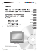 Toshiba MD26H82 MD30H82 5V80101A (72 pages) TV/DVD Combo Operating Manuals Toshiba MD26H82 MD30H82 5V80101A (72 pages) TV/DVD Combo Operating Manuals