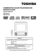 Toshiba MDI3NI MDI9NI 00000000 (47 pages) TV/DVD Combo Operating Manual