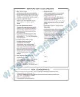 Toshiba MW27FN1 MW27FN1C (111 pages) TV/DVD Combo Service Manual