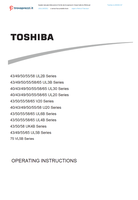 Toshiba UL3063DG (42 pages) TV Operating Manuals Toshiba UL3063DG (42 pages) TV Operating Manuals