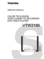 Toshiba VTW2186 (99 pages) TV/DVD Combo Service Manuals Toshiba VTW2186 (99 pages) TV/DVD Combo Service Manuals