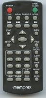 Memorex MVD2047 DVD Remote Control