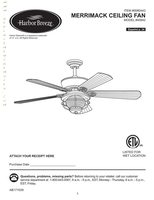 Harbor Breeze 40942 52 in MERRIMACK Ceiling Fan