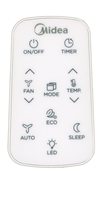 Midea RG15C1/E Air Conditioner Remote Control