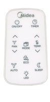 Midea RG15C1/E Air Conditioner Remote Control