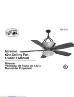 Hampton Bay HAMPTONBAYMIRAMAR60INCEILINGFANOM Ceiling Fan Operating Manual