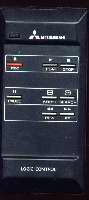 Mitsubishi 939P03702 VCR Remote Control