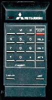 Mitsubishi 939P0540A2 TV Remote Control