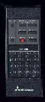 Mitsubishi 939P089C3 VCR Remote Control