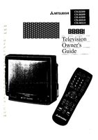 Mitsubishi CK32310 CK36310 CS32309 TV Operating Manual