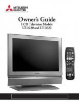 MITSUBISHI TV Operating Manuals Operating Manuals | MITSUBISHI Remote