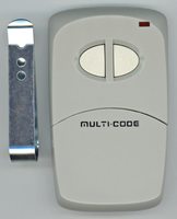 Multicode 4120 garage door opener two button remote Garage Door Opener Remote Controls