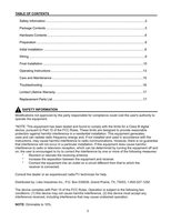 Harbor Breeze MZ44WW3LR Mazon 44 in Operating Manual
