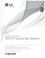 LG NB3530A NB3531A Sound Bar System Operating Manual