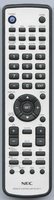 NEC RUM111 Consumer Electronics Remote Control