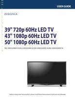Insignia NS39D220NA16 TV Operating Manual