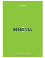 Insignia NS42L780A12 TV Operating Manual