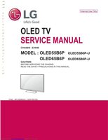 LG OLED65B6PUOM TV Operating Manual