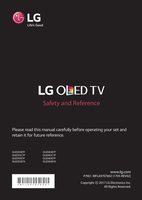 LG OLED65C7PU TV Operating Manual