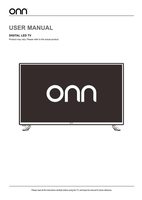 ONN ONA32HB19E03 TV Operating Manual